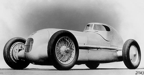 Von Rudolf Caracciola Rennlimousine genannt: Der Rekordwagen Mercedes-Benz W 25, 1934.